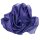 Cotton Scarf blue-ultramarine Lurex silver squared kerchief
