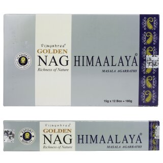 Golden Nag incense sticks Himaalaya fragrance mixture