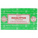 Satya Incense sticks Eucalyptus indian fragrance blend