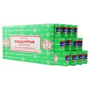 Satya Incense sticks Eucalyptus indian fragrance blend