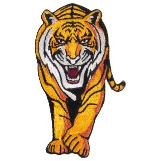 Patch tiger orange embroidered patch