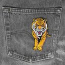 Patch tiger orange embroidered patch