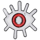 Patch eye 02 embroidered patch