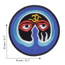 Patch Buddhas Eyes 06 embroidered patch