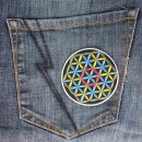 Patch Life Flower colorful embroidered patch