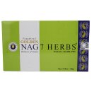 Golden Nag incense sticks 7 Herbs fragrance mixture