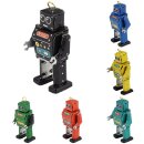 Tin toy mini robot miniature figure tin robot