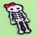 Patch - Skeleton with bow - red