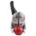 Tin toy cat grey with ball rolling cat kitten tin cat