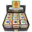 27x Tin toy mini robot miniature figure tin robot