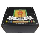 27x Tin toy mini robot miniature figure tin robot