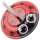 Tin toy spinning top ladybug beetle table spinning top hand spinning top