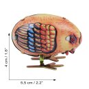 Blechspielzeug pickendes Huhn Chicken Blechhuhn