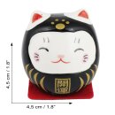 Ceramic Kittens Little Lucky Cats White Set of 5 style 9