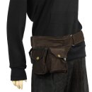 Hip Bag - Bon - corduroy - brown - Bumbag - Belly bag