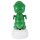 Armaturenbrett Wackelfigur Dinosaurier grün Drache Dino Solarfigur