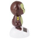 Armaturenbrett Wackelfigur Affe braun Äffchen mit Banane Solarfigur