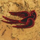 Patch - Swallow - black red -->