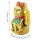Lucky cat made of ceramic - Maneki Neko - Waving cat - 17 cm - gold