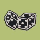 Patch - Dice - black-white