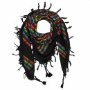 Kufiya - colorful-multicoloured 05 - Shemagh - Arafat scarf