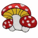 Patch - Fly agaric - red-white