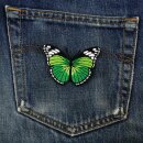 Patch - Butterfly - green-black-white