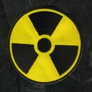 Patch - Radioactivity - yellow and black 8cm
