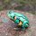 Blechspielzeug - Frosch mit Wackelaugen - klein - Blechfrosch