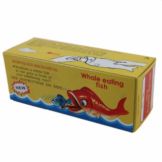 Blechspielzeug - Fisch isst Fisch - Koi - Blechfisch