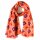 Cotton scarf - 70´s rhombus pattern 2 - squared kerchief