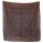 Cotton scarf - Kufiya pattern 3 brown - black - squared kerchief