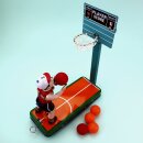 Blechspielzeug - Basketballspieler - Basketball aus Blech