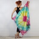 Palituch - bunt-batik-tiedye 02 - Unicorn Sun - Kufiya PLO Tuch