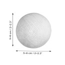 Light chain ball - Cocoon - orange 1