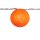 Light chain ball - Cocoon - orange 1