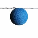 Light chain ball - Cocoon - blue