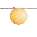 Light chain ball - Cocoon - ivory