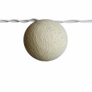 Light chain ball - Cocoon - ivory