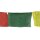 Tibetan prayer flags - 30 cm wide - black lettering - 5 reel set