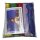 Tibetan prayer flags - 14 cm wide - multicolored lettering - 5 reel set