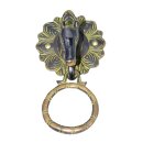 Door knocker - Horse - Brass