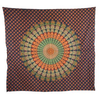 Meditationsdecke - Tagesdecke - Wandtuch - Mandala -...