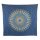 Bedcover - decorative cloth - Mandala - blue - 83x93in