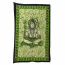 Tagesdecke - Wandtuch - Shiva - grün - 135x210cm
