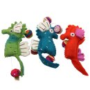 Decorative chain - garland - felt - seahorse