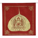 Gebetsfahne - Buddha - bunt - ca. 10,5 x 10,5 cm
