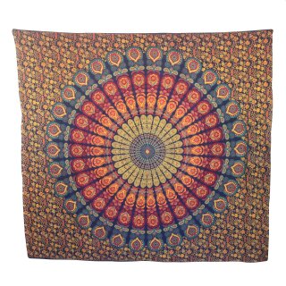 Bedcover - decorative cloth - Mandala - Pattern 06 - 83x93in