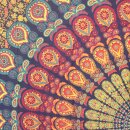 Bedcover - decorative cloth - Mandala - Pattern 06 - 83x93in