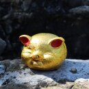 Spardose - Glücksschwein klein - gold - Schwein
